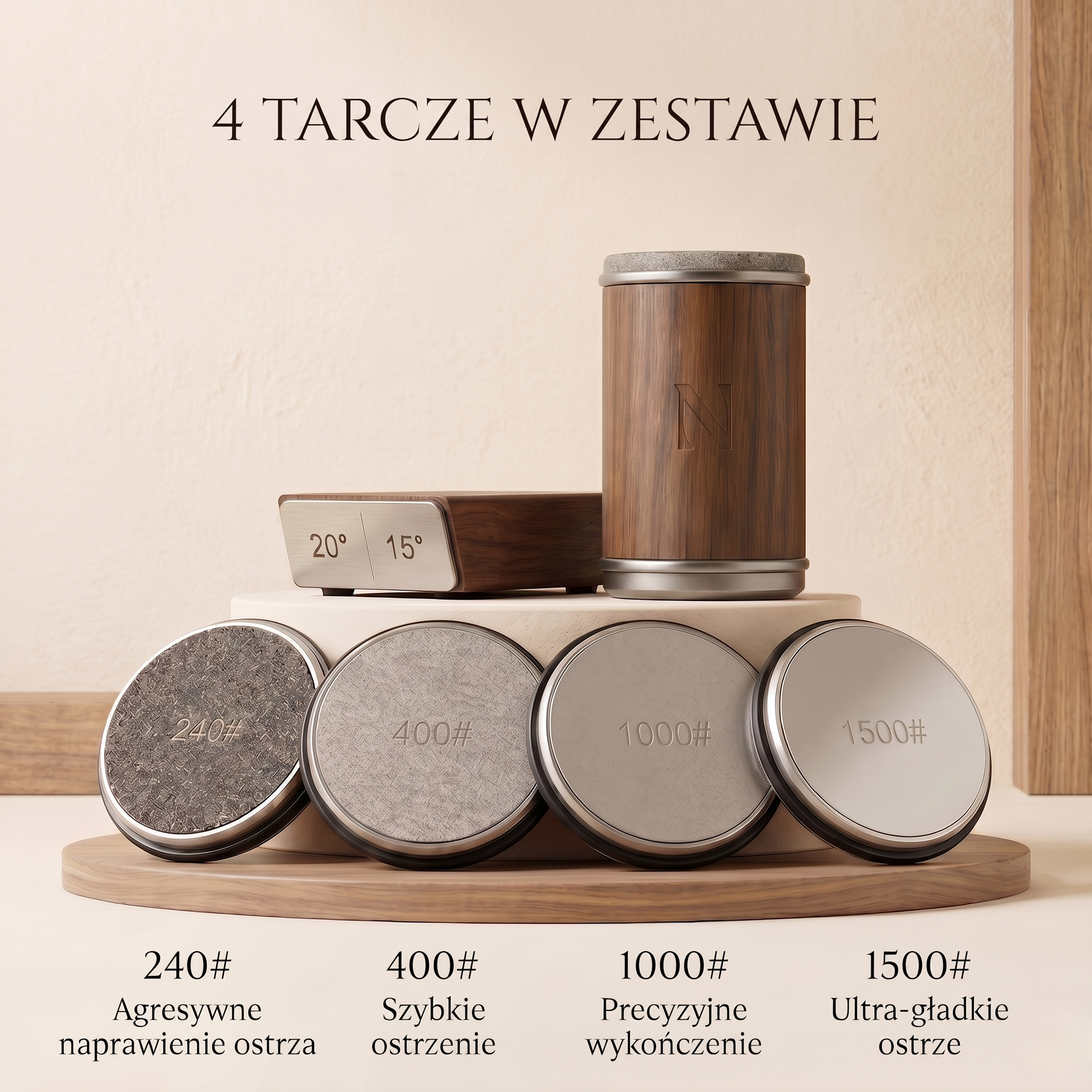 Tarcze diamentowe NaOstro - zestaw wymienny